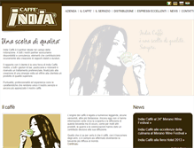 Tablet Screenshot of indiacaffe.com